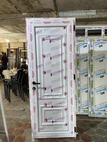 qapi ve pencere: Yeni Plastik qapı 90x220 sm Üzlük ilə, Ödənişli quraşdırma, Ünvandan götürmə, Ödənişli çatdırılma — 2