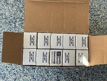 fi fa siqnal: Məhsul: Sanel Elektronik 24V flasher releləri (model SSF-285) Təsvir — 1