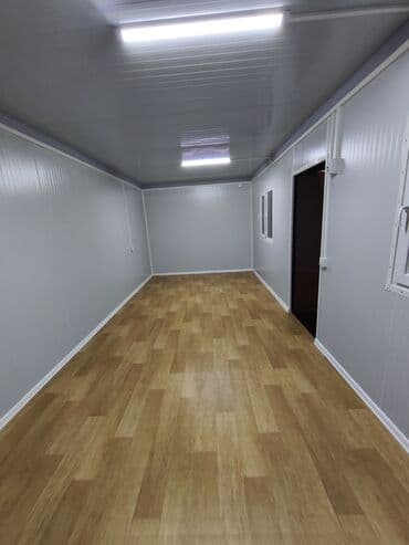 1 hefteye 7 kq ariqlamaq: Modul konteyner ofis - Ölçü: 3 x 7 m (uzun korpus) - Konstruksiya — 4