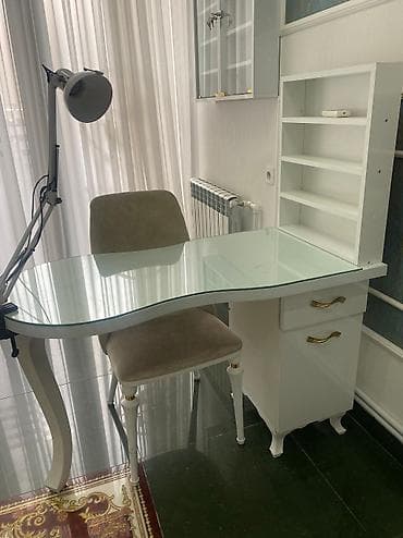 islenmis polkalar: 2 ay islenib. Ela veziyyetdedir. Manikur stollari 1x150Az )Ustune — 2