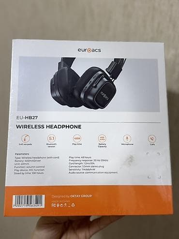 Euroacs EU-HB27 simsiz qulaqlıq. Uşağın ad günü üçün hədiyyə — 2