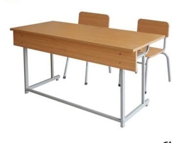 стол для ученика: Qonaq masası, Yeni, Açılmayan, Laminat, Dördbucaq masa — 6