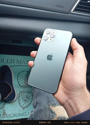 IPhone 11 Pro, 256 GB, Matte Midnight Green, Face ID