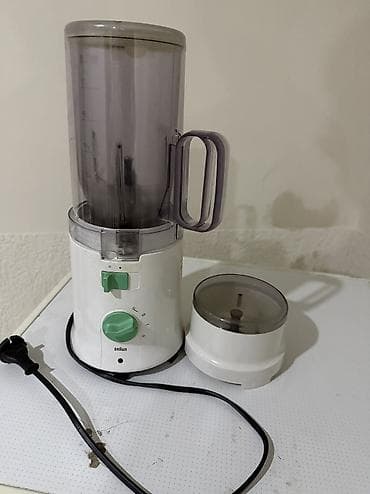 Braun blender və üyüdücü seti - Marka/model: Braun (klassik stolüstü