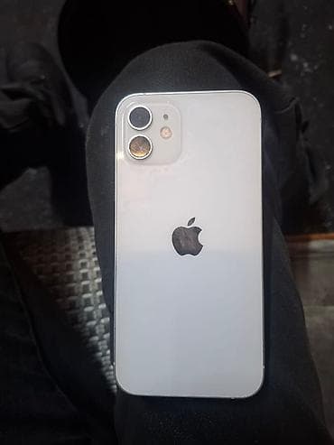 Kompüter, noutbuk və planşetlər: IPhone 12, Ağ, Face ID — 1