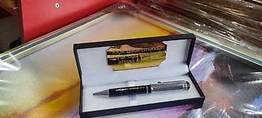 Ручки: Qelem lazer yazi ile.istenilen ad,tebrik yazilir.qutuda — 4