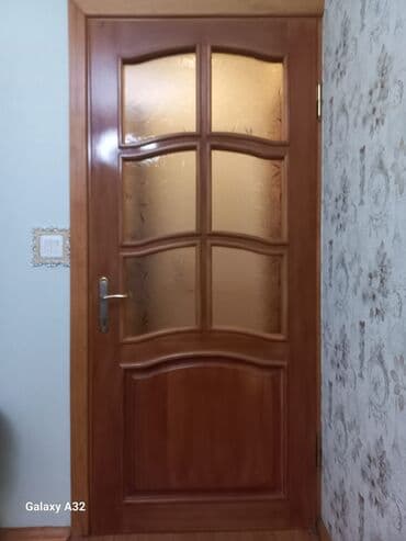 taxda qapı: Məhsul: Şüşəli iç qapılar (ağac görünümlü) - Material: Təbii ağac — 3