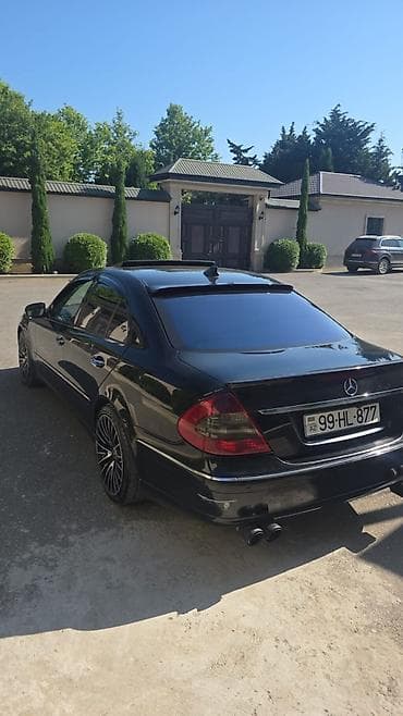 disk r16 type 0: Mercedes-Benz E-Class (W211) sedan – qara rəng, avtomatik — 2