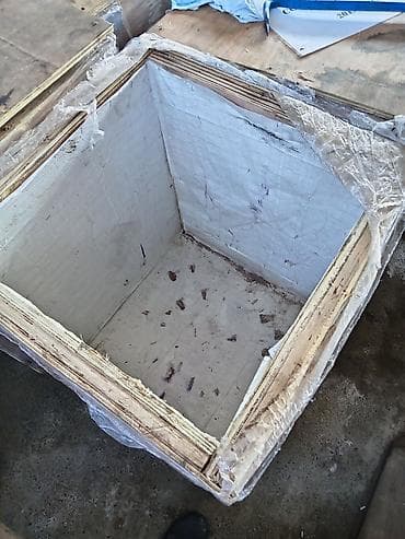 termo boks: Arı yeşikləri iTermo-izolyasiyalı taxta konteyner/qutu - Korpus — 1