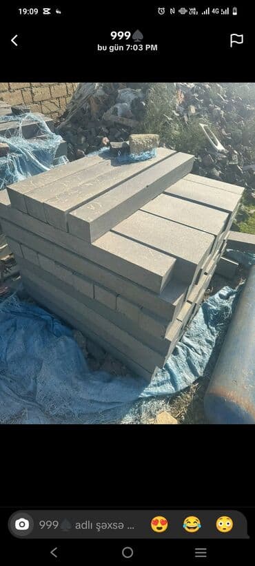 idman sekilleri: Bardü Yüksək keyfiyyətli qranitdən hazırlanmış bordürlər, yolların — 5