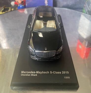 maşın modeli: Коллекционная модель Mercedes-Maybach S-class X222 obsidian black 2019 — 5
