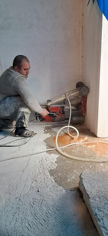 Elektrik işləri: #betonisleri #beton #betonkesme #betonkəsimi #betonkesim #betondesme — 10