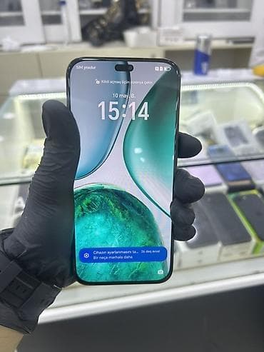 iphone 16 pro maz: Honor X8c, 256 GB, rəng - Qara, Zəmanət, Sensor, Barmaq izi — 9