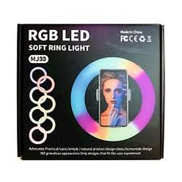 iphone adapter original: Kateqoriya: LED işıqlar Brend: No Brand Model: MJ33 RGB LED Soft Ring — 1