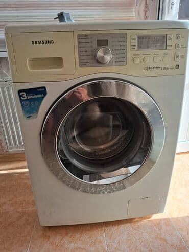 Paltaryuyan maşın Samsung, 8 kq, İşlənmiş, Avtomat, Qurutmasız, Kredit yoxdur, Ünvandan götürmə