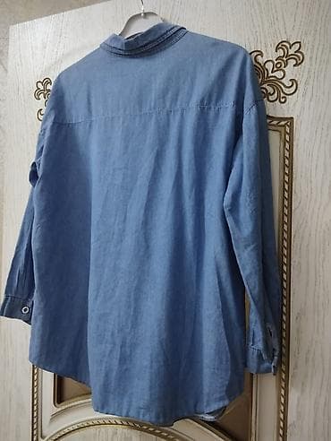 trapez şalvar: Cins köynək 44 razmer — 7