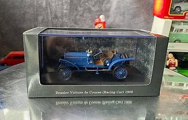 Коллекционная модель Brasier Voiture de Course blue Racing 1908