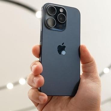 IPhone 15 Pro, Blue Titanium, Simsiz şarj