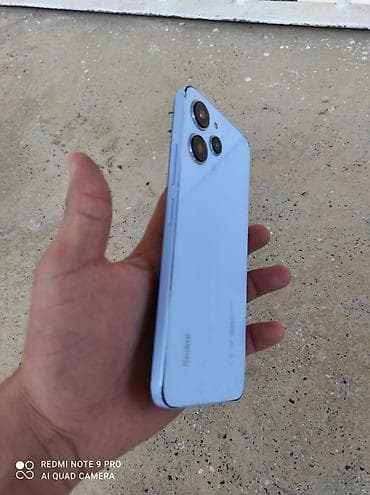 data modem sim card: Redmi 12, 128 GB, rəng - Göy, Barmaq izi — 6