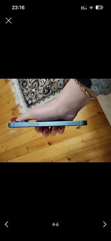 raf ütü qiyməti: IPhone 14, 128 GB, Mavi, Face ID — 6