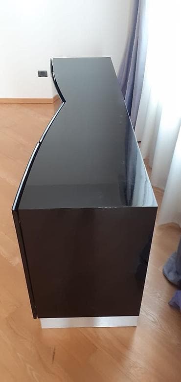 mebel kitab refleri: İşlənmiş, Düz TV altlığı, Polkalı, Laminat — 5