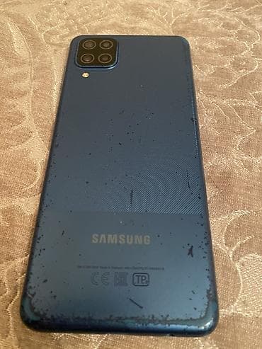 samsung es10: Samsung Galaxy A12, 64 ГБ, цвет - Голубой — 1