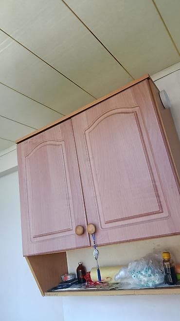 2 qapili dolablar: Mətbəx üst dolabı - Material: Laminat/MDF karkas, taxta teksturalı — 1