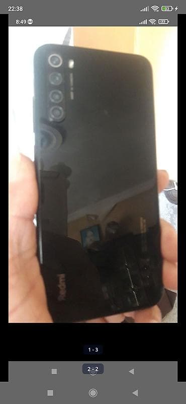 optimal redmi note 9: Redmi Note 8, 64 GB, rəng - Qara, Sensor, Barmaq izi, İki sim kartlı — 2