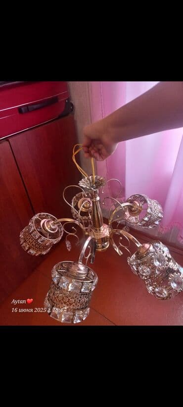 Çilçıraqlar: Çılçıraq, 5 lampa, Metal — 2