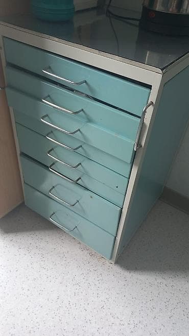 Stomatoloji kreslo və avadanlıq komplekti Təsvir: - Mavi rəngli