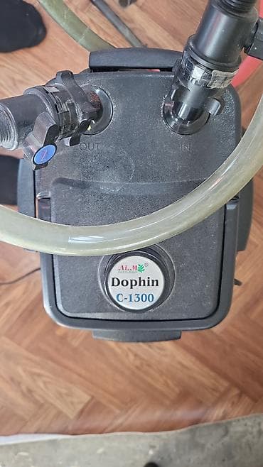 ocean filter: Dophin C-1300 xarici akvarium filtri - Model: Dophin C-1300 (üst — 2