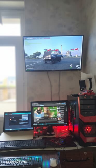 комп: Kampyuter Sistem bloku gaming,Tək sistem bloku satılır, super gaming — 1