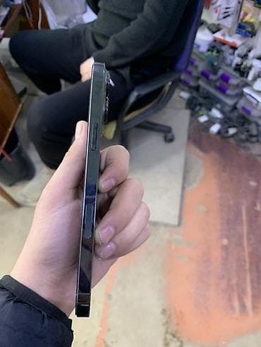 iphone 12 qara: IPhone 13 Pro Max, 128 GB, Qara, Simsiz şarj — 2