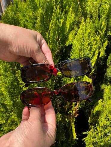 Retro üslublu gün eynəkləri – 2 model - Forma: biri uzunsov/oval