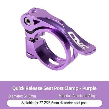 volesipet: Tez Açılan Oturacaq Borusu Qısqacı (Quick Release Seat Post Clamp) - — 1