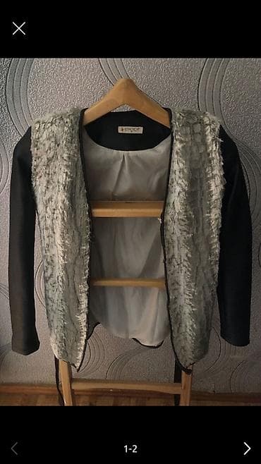 mango: Qadın geyim dəsti – 4 məhsul 1) Bordo rəngli yüngül pencək - Düz — 2