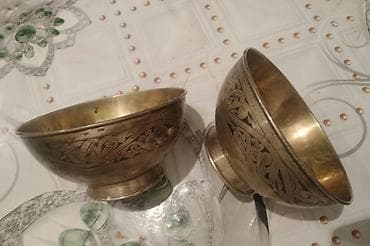 Kasalar, 2 ədədli dəst, rəng - Qızılı, Metal — 1