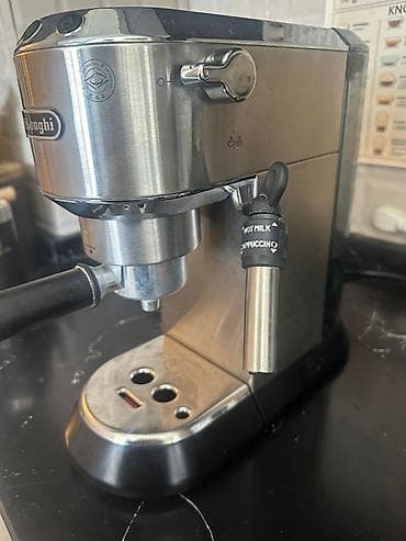 vozol pod: Delonghi Dedica EC685 espresso maşını - Kompakt, paslanmayan poladdan — 4