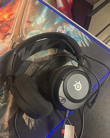 Qulaqcıqlar: İşlənmiş Simli Qulaqcıqlar, SteelSeries, rəng - Qara — 1