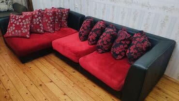 künc divan modelleri 2021: Künc divan, Açılmayan, Bazasız, Süni dəri, Çatdırılma yoxdur — 1