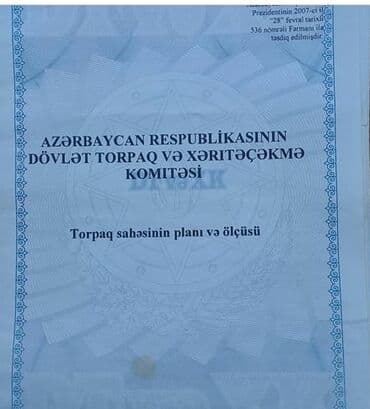 kirayə evlər bakıda: 4 sot, Tikinti, Mülkiyyətçi, Kupça (Çıxarış) — 2