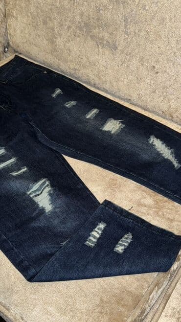 винтажные женские джинсы: Мужские джинсы, XL — 3