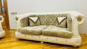 стул для пианино: Klassik üslubda tam qonaq otağı dəsti Dəst tərkibi: - Yemək masası — 7