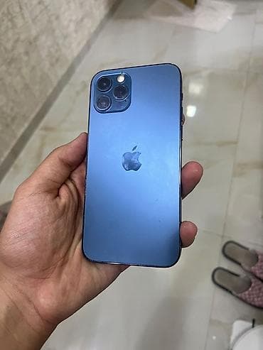 IPhone 12 Pro, 128 GB, Pacific Blue, Simsiz şarj