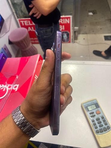 iphone 14 pro max: IPhone 14 Pro Max, 128 GB, Deep Purple, Face ID — 5
