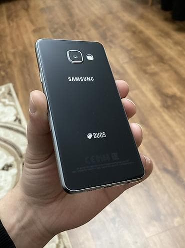 pioneer 16: Samsung Galaxy A3 2016, 16 GB, rəng - Qara, Düyməli, İki sim kartlı — 1