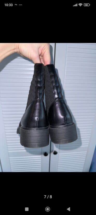 41 razmer: Bershka, Ölçü: 41, rəng - Qara, Yeni — 5