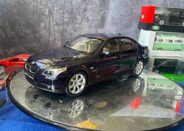 metbex tavan modelleri: Коллекционная модель BMW 545i E60 dark blue 2008 KYOSHO Scale 1:18 — 3