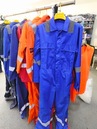 Sənaye və tikinti üçün qoruyucu kombinezonlar - Model: uzunqol, tam