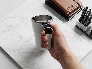 elekdiron saat: Rəng - Ağ, Termos — 2